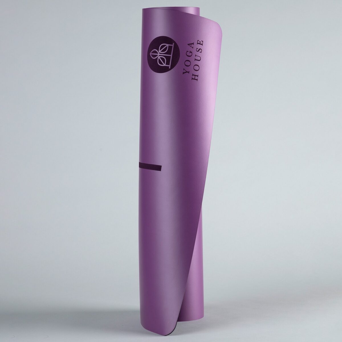 tapete de yoga minimal yoga mat deep purple